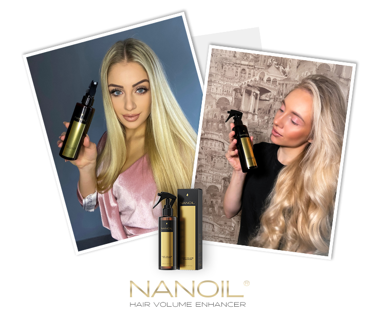 spray zwiększający objętość włosów Nanoil